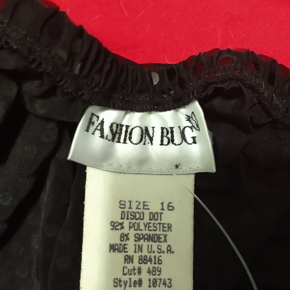 Vintage spaghetti strap sequin drape neck dress. - Picture 3 of 3